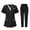 Black, variant on Scrubs Medical Uniform Women Scrubs Set Medical Scrubs Top and Pants Women Set Comfortable With Pockets Work Clothing Set