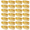 thumbnail image 1 of 100pcs mini manualidades doradas de lingotos mini casa decoraciones de lingotos dorados pequeños adornos de lingotos dorados, 1 of 4