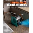 thumbnail image 4 of Ventilador eléctrico para secado, refrigeración y ventilación, ventilador de alta velocidad para uso en taller de garaje y lugar de trabajo, 4 of 5