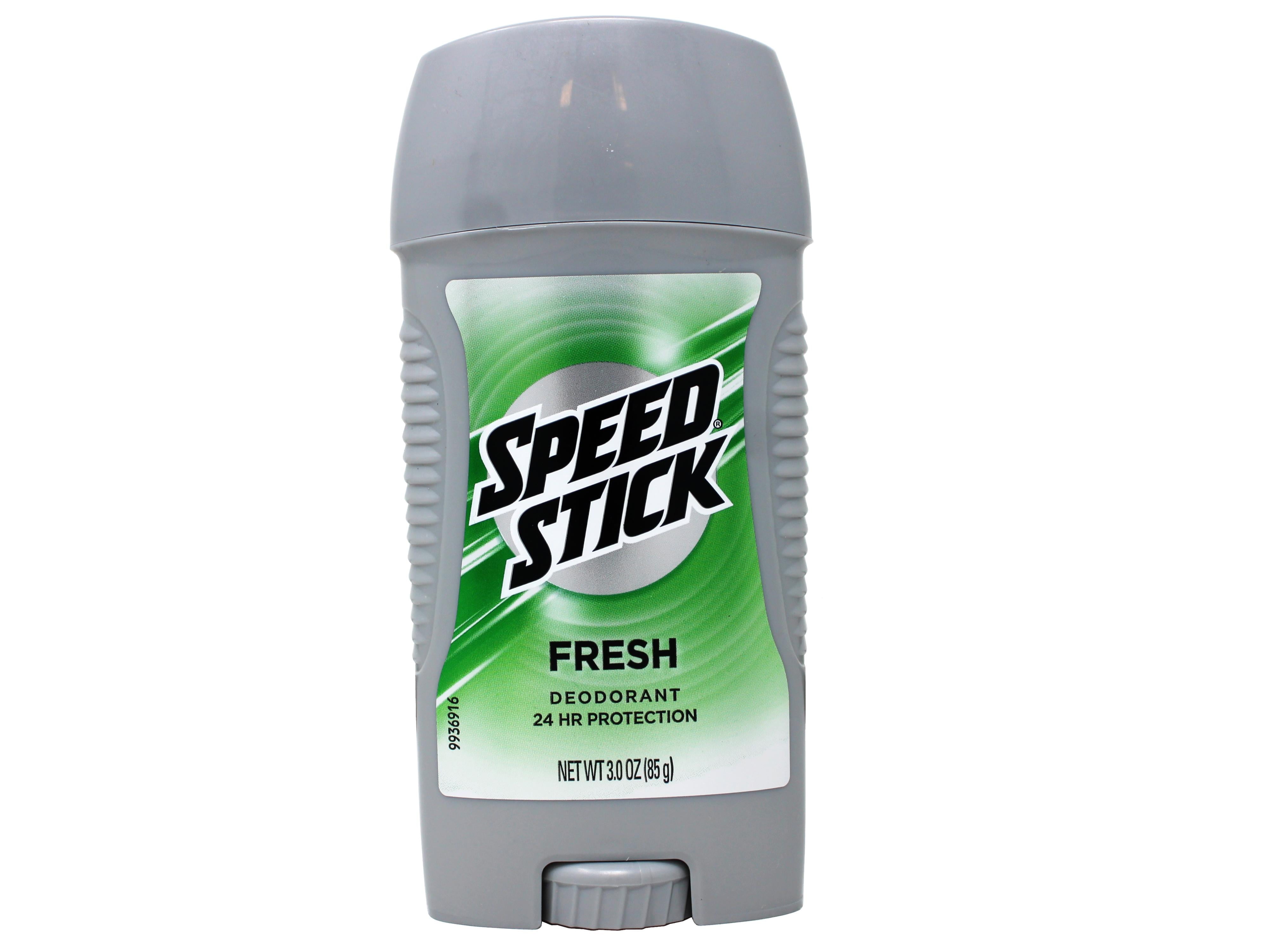 Speed Stick Fresh Deodorant 24 Hour Odor Fighting Formula Comfort Guard Applicator 3 oz (Pack of 6)