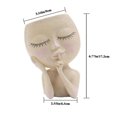 thumbnail image 2 of Macetas faciales para plantas de interior, macetas con cabeza de maceta, lindas macetas suculentas, macetas pequeñas con estatua de jardín para plantas al aire libre,, 2 of 5