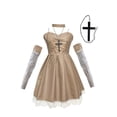 thumbnail image 3 of Vestido De Cosplay De Anime Japonés, Traje De Estilo Gótico Con Ribete De Encaje, Ropa De Mujer, 3 of 4