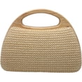 thumbnail image 3 of CAILDANL Straw Clutch Handbags Women Beach Crossbody Hand-woven Summer Purse Wallet Top handle Evening Bag for Wedding Party, 3 of 6
