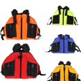 thumbnail image 4 of Chaleco Salvavidas Para Adultos, Chaleco Salvavidas Reflectante Impermeable Para Nadar, Chaleco Salvavidas Ajustable Con Silbato Para Pescar En Bote Guardurnaity OD017063-02, 4 of 6