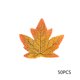thumbnail image 2 of onlyliua Ofertas Especiales Hojas de Arce Simuladas para Decoración de Aulas de Otoño, Hojas de Arce para Decoración de Fiestas Navideñas, 50 Hojas de Arce, 2 of 6