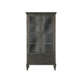 thumbnail image 4 of Magnussen Sutton Place Curio Cabinet in Weathered Charcoal, 4 of 4