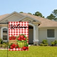 thumbnail image 2 of Amhnf Welcome Strawberry Garden Flag For Home Outdoor Garden Yard Decor 12x18 inch, 2 of 4