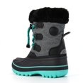 thumbnail image 4 of Nova Mountain Boys Girls Little Kids Winter Snow Boots NF-NFWB111-Grey-5, 4 of 6