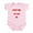Petal Pink, variant on CafePress - 65Th Birthday Gift Retro Sixty Five 65 Y Body Suit - Baby Light Bodysuit, Size Newborn - 24 Months