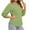 Green, variant on Button Down Shirt for Women Fashion Long Sleeve Crew Neck Fall Casual Solid Color Tunic Tops