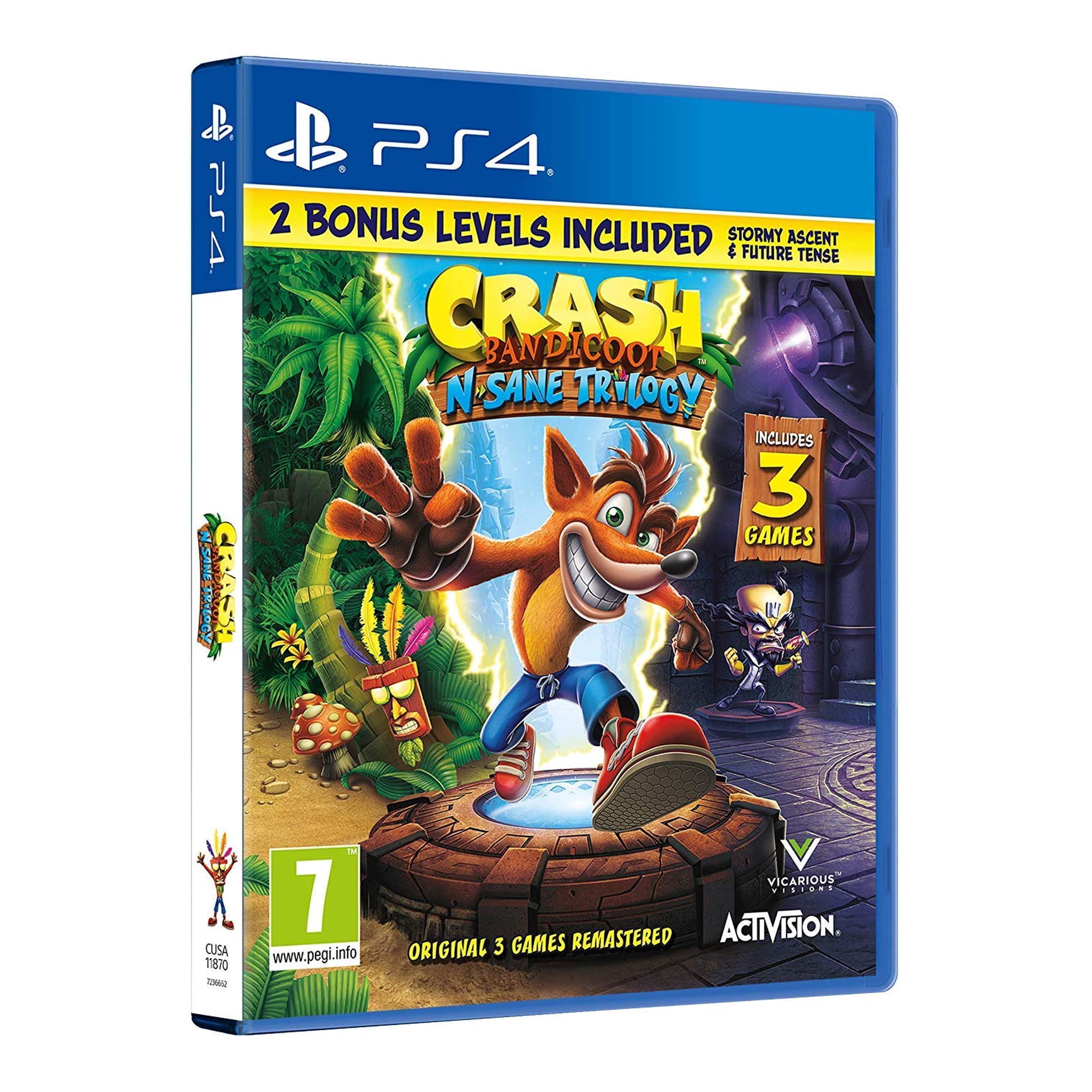 Crash Bandicoot N-Sane Trilogy (EU Import) (Playstation 4)