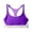 PURPLE  WHITE, variant on Women's Flex Motion Racerback Sports Bra, Indigo \ Black,M - US