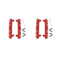 thumbnail image 4 of Tholdsy 1 par de placas laterales de Metal, deslizadores de Pedal, suministros para automóviles, equipo, piezas de repuesto para Jimny Rojo 2piezas Tholdsy CBP186893, 4 of 5