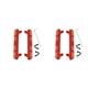 thumbnail image 3 of Tholdsy 1 par de placas de paso laterales de Metal, estribos de Pedal, deslizadores, accesorios de pedales, piezas de repuesto para Jimny Red Type1 NO1 Tholdsy CBP186893, 3 of 6