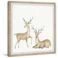 thumbnail image 2 of Marmont Hill Inc. 'You're So Deer to Me' Framed Painting Print 18 x 18, 2 of 5