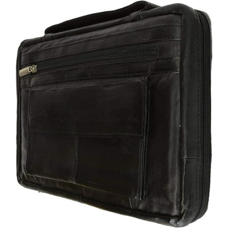 Marshal Leather Book Covers/Bible Covers with Handle Medium