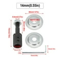 thumbnail image 1 of 1 Set Spindle Adapter for Grinding Polishing 14mm Shaft Motor Bench Grinder, 1 of 10