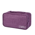 thumbnail image 1 of Bolsa De Ropa Interior, Organizador Multifunción Impermeable, Calcetines, Bolsa De Almacenamiento, Accesorios Cosméticos, Estuche De Almacenamiento Para Viajes, Vacaciones Vogacara HA027912-01, 1 of 7