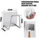 thumbnail image 2 of Paquete de 2 soportes autoadhesivos para esponja de cocina, montaje sin perforación, acero inoxidable, resistente al óxido e impermeable, plateado Sincero Electrónica, 2 of 5