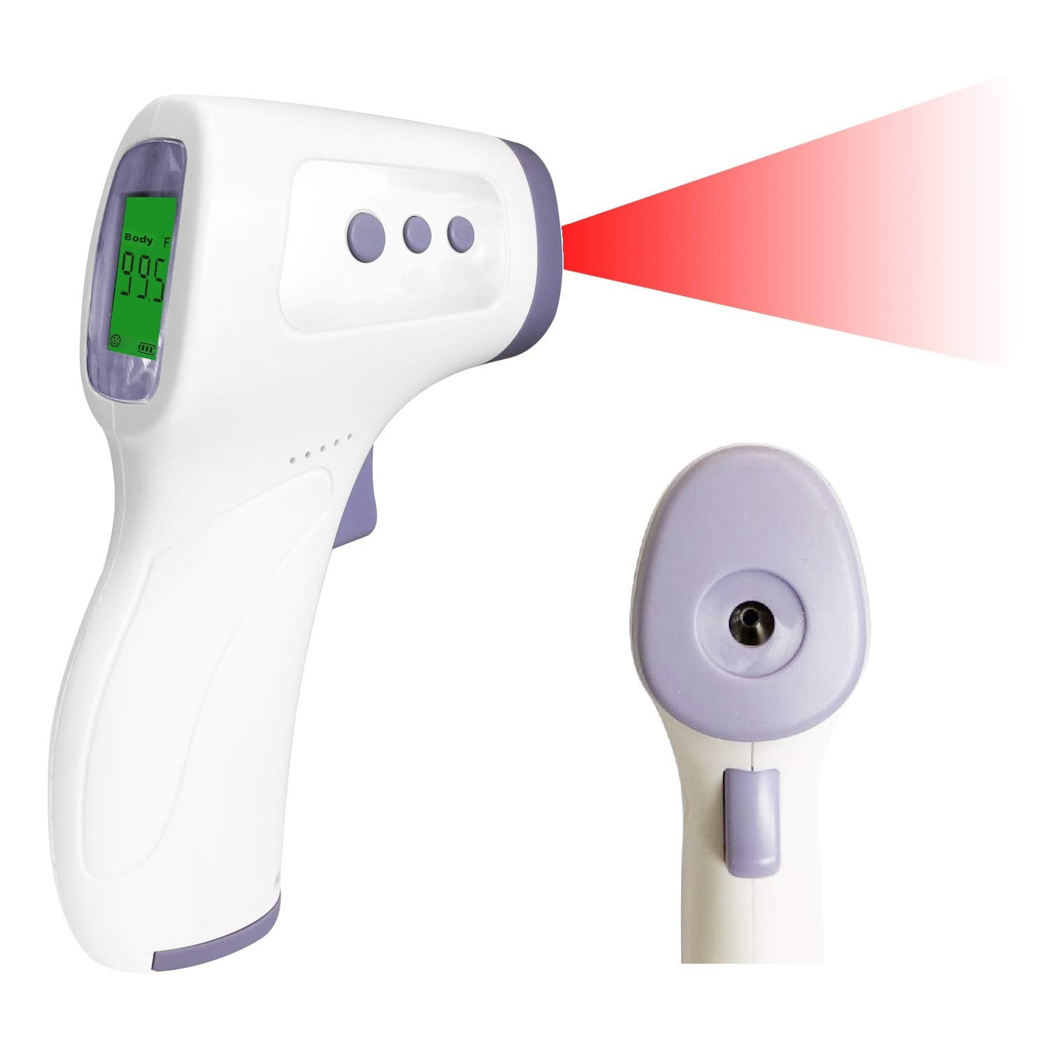Handheld baby Non-contact Digital Infrared Thermometer Laser Gun Pyrometer TP500 