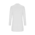 thumbnail image 4 of Women Lightweight Long Sleeve Cardigan Ribbed Neckline Soft Knit Button Down Loose Open Front Outwear Sweater, 4 of 5