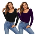 thumbnail image 2 of Pack 2 Blusas Mujer Manga Larga Interior Térmico Sueter Dama LOLE Blusa, 2 of 6