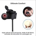 thumbnail image 3 of Auriculares Bluetooth QUANZHOUTIANDI deportivos Inalámbricos Impermeables Negro rojo, 3 of 4