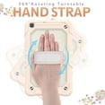 thumbnail image 3 of TECH CIRCLE Bumper Case for Samsung Galaxy Tab A7 (SM-T500) Tablet 10.4" 2020 Version, Shockproof Protective Cute Kids Case with Screen Protector & Hand Strap & Kickstand & Shoulder Strap, Rosegold, 3 of 7