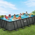 thumbnail image 4 of Funsicle 18 Ft Oasis Designer Lap Above Ground Pool with Pump, Rectangular Frame, 4 of 9