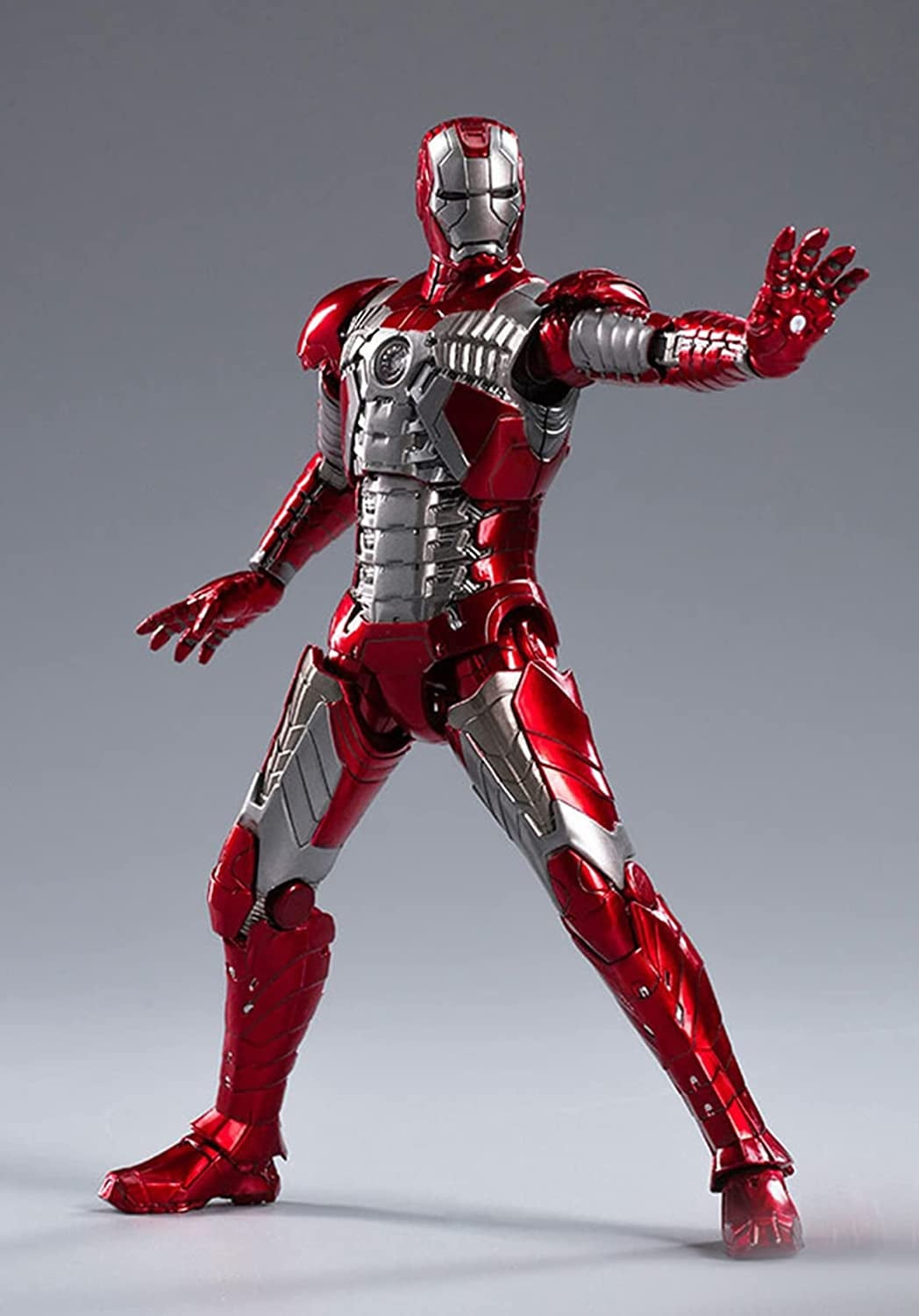 ZD Toys 1/10 Scale Iron Man Mark V MK5 Suitcase Suit Collector Action Figure