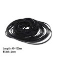 thumbnail image 5 of Versatile Set of 100 Flat Rubber Bands for Cassette Recorders in Mixed Sizes, 2 mm, 5 of 5