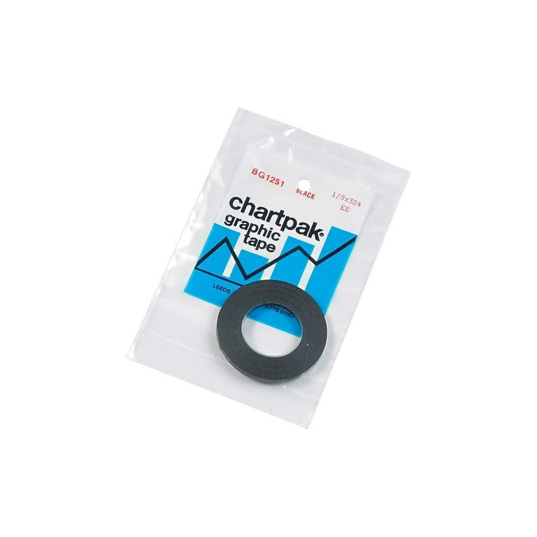 Chartpak Graphic Chart Tape, 1/4