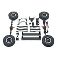 thumbnail image 3 of KLKCMS 1/16 RC Upgrades Kit Crossbeam Front and Rear Shock for C64 DIY Trucks black, 3 of 9