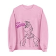 thumbnail image 4 of Sudadera navideña MIARHB My Day para mujer, informal, de manga larga, con cuello redondo y estampado navideño, tallas S-2XL, 4 of 4