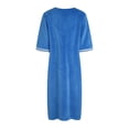 thumbnail image 3 of Richie House Housecoat Women Zipper Front Duster Robe 3/4 Lounger Housedress Pocket Nightgown S-3XL RHW4008, 3 of 6