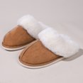 thumbnail image 1 of Pantuflas de algodón para el hogar de primavera Pantuflas de algodón de estilo coreano para mujer Pantuflas neutras antideslizantes para el hogar, 1 of 5