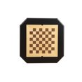 thumbnail image 4 of Wooden Game Table, Black Finish Reversible Chess Checker Game Table with 2-Drawers (Chess Fingures Not Included), for Game Room or Living Space, 4 of 7
