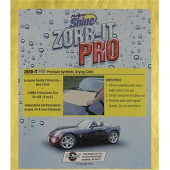 Zorb-It Pro Premium Drying Cloth, 24" x 30" SX-720T