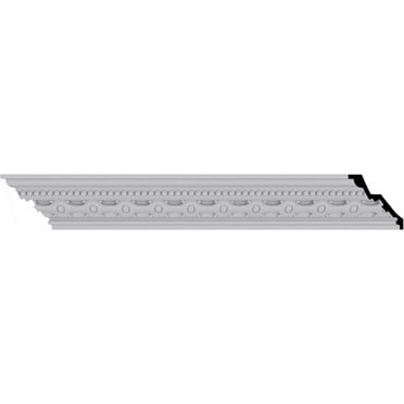 4 1/8"H x 4 1/8"P x 5 7/8"F x 94 1/2"L Zadlo Crown Moulding