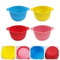 thumbnail image 3 of Miangastore 4Pcs Silicone Wax Melting Pot Foldable Wax Pot Wax Heater Accessory for Salon, 3 of 8