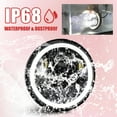 thumbnail image 4 of 4PC 5.75" LED Round Headlights Halo Angel Eyes DRL for Dodge Charger 1966-1974, 4 of 6