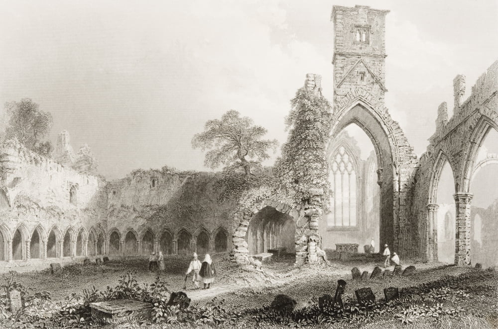 Abbey Of SligoCounty Sligo IrelandDrawn By WHBartlett Engraved By JCarter From The Scenery And Antiquities Of Ireland By NPWillis And JStirling CoyneIllustrated From Drawings By WHBartlett Published L