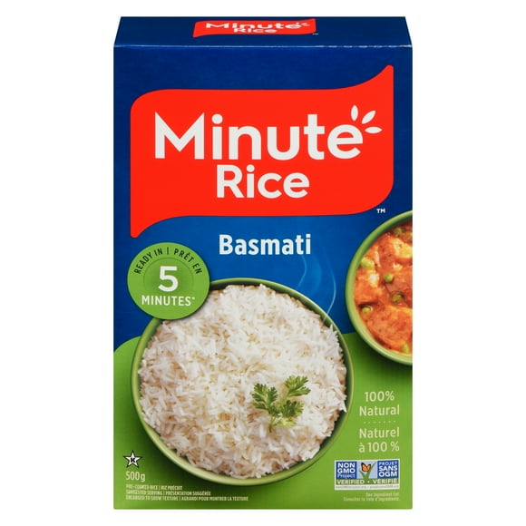 Minute Rice Quick Cook Basmati 500g, Minute Rice Quick Cook Basmati 500g
