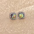 thumbnail image 5 of CILENON Diamond Stud Earrings for Women Hypoallergenic 925 Sterling Silver Stud Earrings Jewelry Gifts for Birthday Christmas(A,One Size), 5 of 6