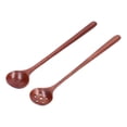 thumbnail image 2 of Wooden Spoon, Easy To  Convenient Wide Range Of Applications Slotted Spoon  For Lake Fishing For Hiking For Mountaineering For Camping, 2 of 8