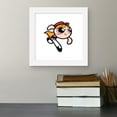 thumbnail image 5 of Gallery Pops Cartoon Network The Powerpuff Girls - Blossom Wall Art, White Framed Version, 12" x 12", 5 of 5