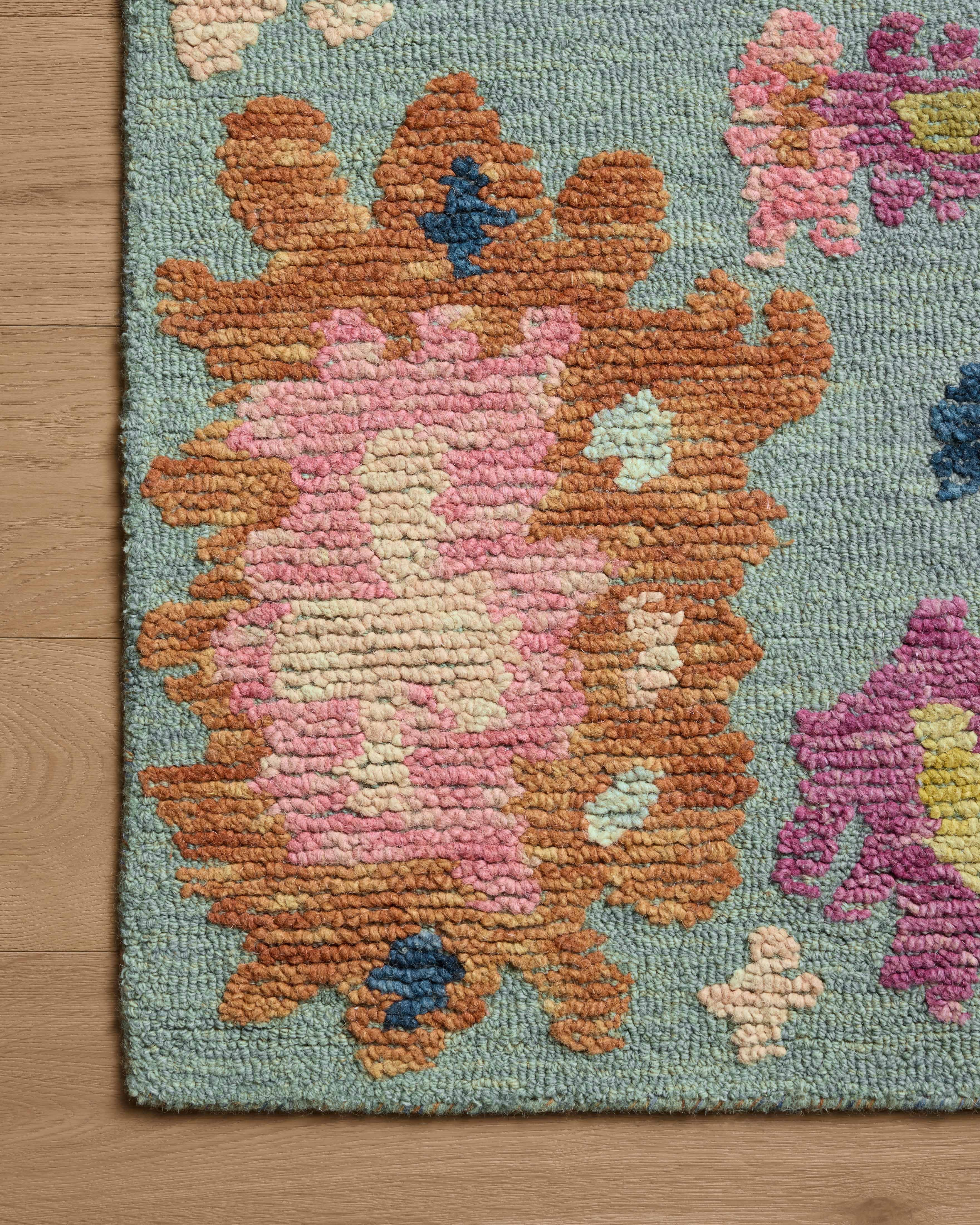 Loloi Tilly Spa / Multi 7'-9" x 9'-9" Area Rug