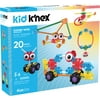 KID KNEX - Zoomin Rides Building Set - 65 Pieces - Ages 3 and Up Preschool Educational Toy