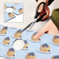 thumbnail image 6 of Yayeee Faucet Mat for Kitchen Sink 14.7" Diatomite Long Splash Guard Pad, Blueberry Pancake Pattern, 2 Pack, 6 of 7