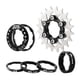 thumbnail image 2 of Kit de conversión de cassette ligero de una sola velocidad con adaptador de rueda libre Fixie de 20 dientes Negro, 2 of 9